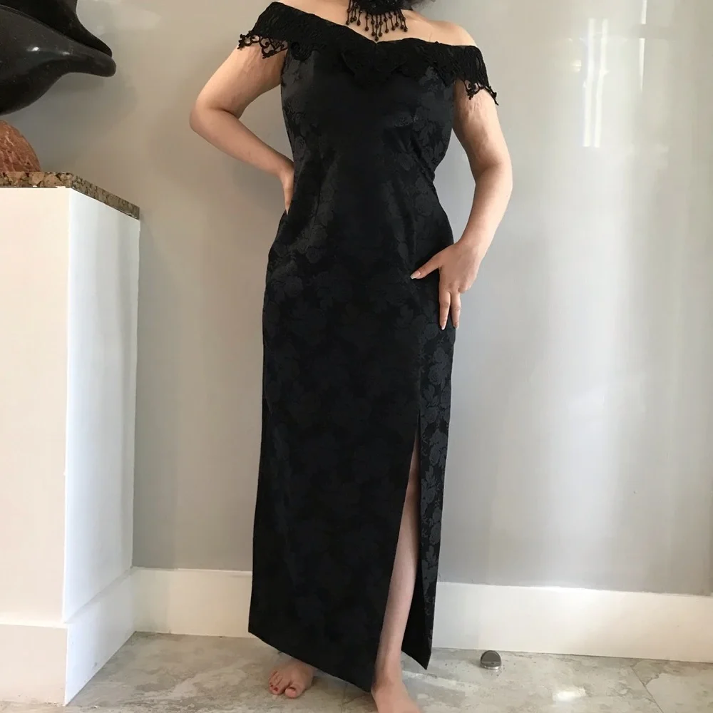 GUNNE SAX VINTAGE FORMAL EVENING GOWN - Picture 3 of 5